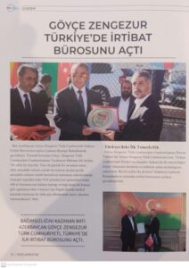 PARLEMENTER DERGİSİNDEN ZİYARET